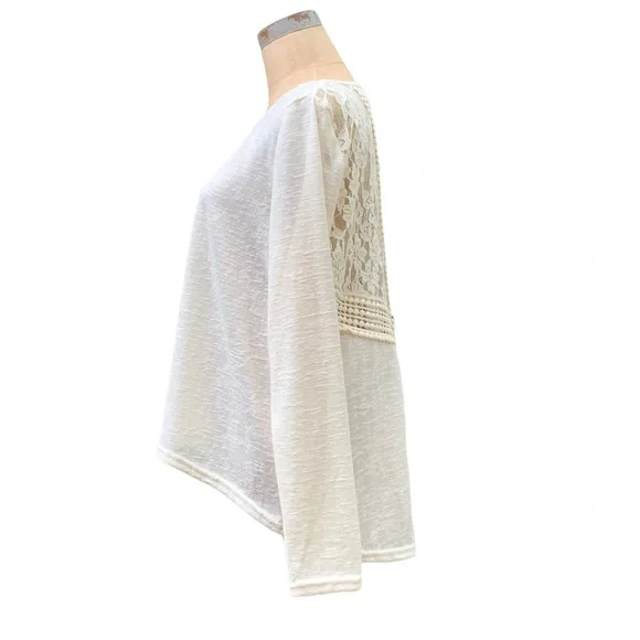 Neutral Pullover Knit Sweater - Picture 2 of 15